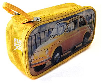 Fiat, Trousse de Toilette Jaune Jaune