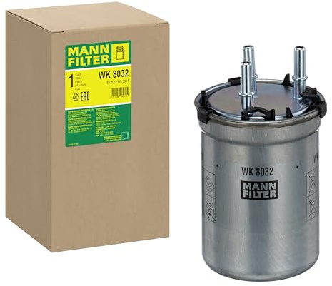 MANN-FILTER, WK 8032 Kraftstofffilter | Für PKW, Schutz des Kraftstoffsystems, Injektorschutz, Zuverlässige Kraftstoffversorgung, Echte OE-Technologie