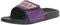 FOCO Herren NFL Team Logo Sport Slide Sandale, Schwarz-Legacy Stripe