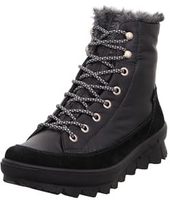 Legero Damen Novara Warm Gefütterte Gore-tex Schneestiefel, Schwarz 0200, 38.5 EU