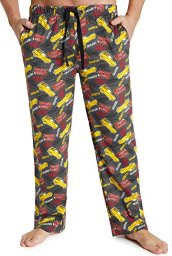 Only Fools and Horses Pyjamas for Men Long PJ Bottoms Loungewear Nightwear Teens Comfy Trousers Lounge Pants with Pockets Sleepwear Funny Gifts for Men (L, Multi)
