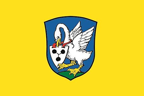 U24 Aufkleber Schwanfeld Flagge Fahne 8 x 5 cm Autoaufkleber Sticker