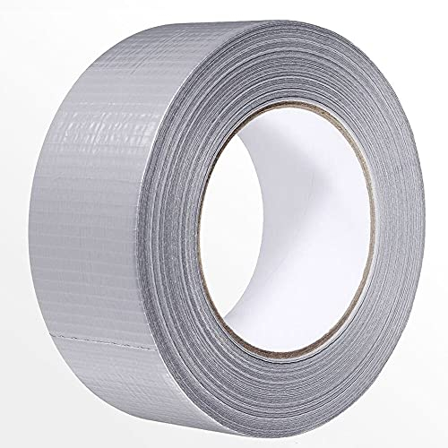 Hansepack24 1 Rolle 48mm x 50m Gewebeband Panzertape Gaffa Tape silber grau