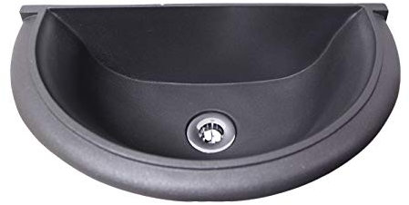 Fonderia Bongiovanni Wandbadewanne Modell Taormina mit Abfluss aus Messing Finish nach Wahl für Haus Garten Terrasse (verchromt)