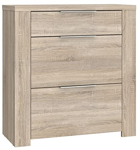 Newroom Schuhschrank Sonoma Eiche Schuhregal Modern - 99,4x105,2x42 cm (BxHxT) - Schuhkipper Schuhkommode - [Daria.one] Flur Diele Eingangsbereich