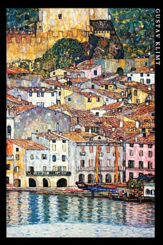 Gustav Klimt: Malcesine on Lake Garda. Elegant notebook for art lovers