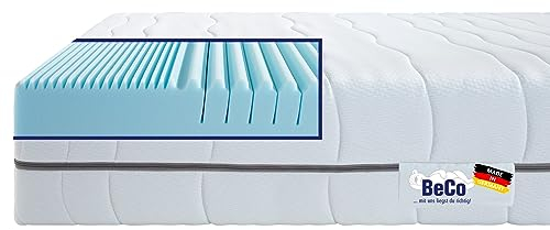 BeCo Matratze, Selection MF, 100 x 200 cm, H3, Komfortschaum, Oeko TEX Standard 100, Made in Germany, 100 Nächte Testschlafen