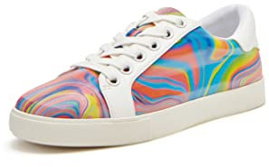 Katy Perry Damen The Rizzo Sneaker, Regenbogenfarben, 43 EU