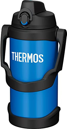 THERMOS FJQ-2000 BL Vacuum Insulated Sports Jug Water Bottle, 6.6 gal (2 L), Blue