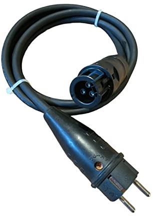 Betteri - Schuko Stecker Adpater für Balkonkraftwerk BC01 Netzanschluss Einspeisesteckdose Anschlusskabel stecker PV 3x1,5mm² für Wechselrichter H07RN-F, Größen Name: 2 Meter