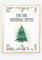 Din A4 Kunstdruck ohne Rahmen - Frohe Weihnachten - Weihnachtsbaum Weihnachten Advent Deko - Bild Poster Druck