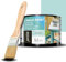 JOVIRA PINTURAS Pintura Tiza - Chalk Paint al Agua Mate + Pincel especial para madera. Renueva tus muebles con creatividad. (375 Mililitros, Verde Jade + Pincel)