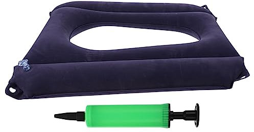 Gatuida 2St Atmungsaktives aufblasbares Kissen air - up pads aufblasbarer Polster aufblasbare nackenrolle aufblasbare spielmatte gemütlich Stuhlkissen Sitz Rollstuhlauflage ältere PVC