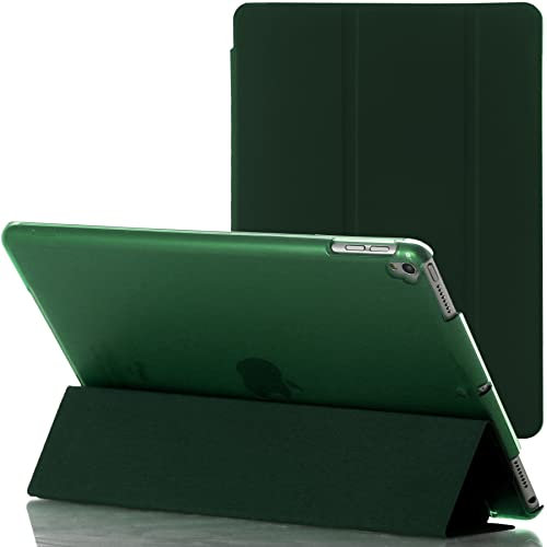 SPOTEX Funda inteligente para iPad Pro 10.5 (2017), Air 3 (2019) con función magnética de apagado automático para iPad Pro 1.5/Air 3 (verde esmeralda)
