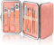 BLESWIN Nail Care Kit, 10 in 1 Manicure Set Professional, Manicure & Pedicure Tools & Accessories, Travel Manicure Set for Women Men, Nail Grooming Kit with Rose Gold Leather Case Beauty Salon Set