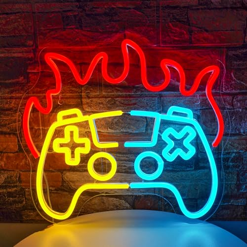 SIGNSHIP game fire abre el logotipo de neón led, ¡ sí! Decoramos las paredes con letreros de neón abiertos letreros de neón abiertos amarillos, rosados y azules letreros de neón abiertos bares