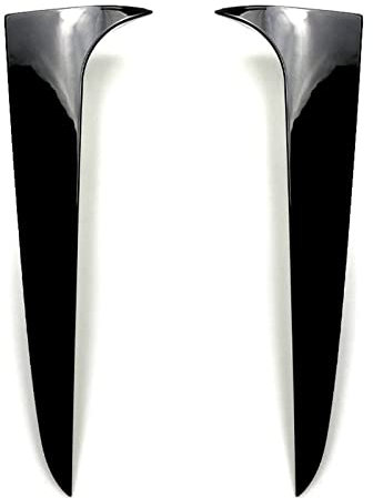 Heckflügel Für B&MW X3 F25 2011-2017 Heckscheibe Seitenspoiler Flügel Schwarz Glänzend ABS Seitenspoiler Aufkleber Trim Canards Splitter PONNYC