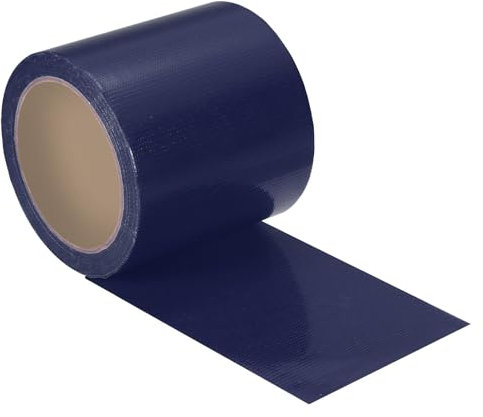 PATIKIL Nastro Adesivo per Mascheratura Nastri adesivi Impermeabile per Pavimenti Senza Residui Facile Strappare per Fotografia Interni Esterni Cavo Elettrico, Blu Navy 20m x 10cm