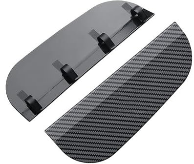HOMXDBCM 2 Pièces Auto Rétroviseur Pluie Sourcils pour Mini Countryman F20 2017-2023,Voiture Rétroviseur Protection Étanche Housses Décoratifs Accessoires