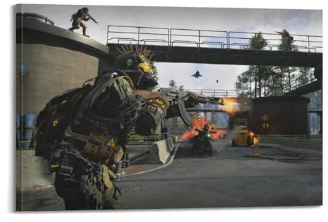YIHAIKAI Spielposter Call of Duty Black Ops III, Shooter-Poster, dekoratives Gemälde, Leinwand, Wandposter und Kunstdruck, moderne Familienschlafzimmer-Dekoration, Poster, 20 x 30 cm