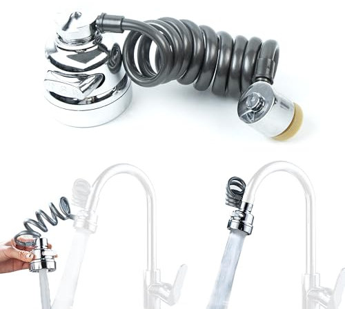 Embout De Robinet Robinet Prolongateur Multifonctionnel Avec 3 Types De Jets, Embout De Robinet Avec Adaptateur Pour Robinets De Cuisine Et De Salle De Bains