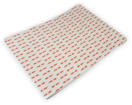 3M Klebeband transparente doppelseitige Klebepads VHB 4910 EXTRA STARK mit Abziehlasche (297mm x 210mm (DIN A4) - 1 Stück)