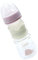 SECFOU Breiter Hals Glasflasche 240ml Anti Kolik Milchpulver Aufbewahrungsbehälter Für Kleinkinder Pink Ideal Für Neugeborene Und Kleinkinder