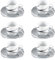 Villa Altachiara, Tazzine Da Caffè, Bicchierini, Set Da 6, Tazzine 80 Ml + Piattini, In Porcellana, Tazzina Particolare E Moderna, Colorate, Adatte A Microonde E Lavastoviglie. Linea: Sandy