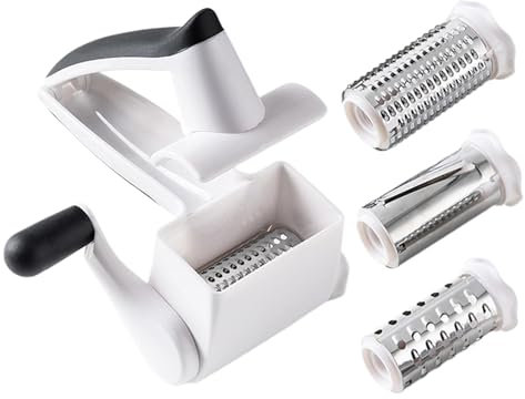 Râpe à fromage de comptoir râpe à fromage à manivelle Râpe à fromage pour cuisine | Râpe à fromage à manivelle pour fromage frais, légumes, râpe rotative multifonction