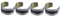 FONDOTIN 2 Ensembles Thermomètre De Bouteille De Vin Capteur De Température Du Vin Thermomètre Digital Sirops De Barman Verre Doseur Pour Bar Tasse À Mesurer 2 Pièces * 2