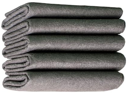 Mikrofaser-Reinigungstuch, wiederverwendbar, Dickes Staubtuch, Ultra saugfähig, waschbar, Streifen, kraftvolle Reinigung, für 30 x 40 cm Glas, Küche und Zuhause