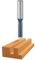 Bosch 85460M 1/4-Inch Diameter 7/8-Inch Cut Carbide Tipped Double Flute Straight Router Bit 1/2-Inch Shank by BOSCH