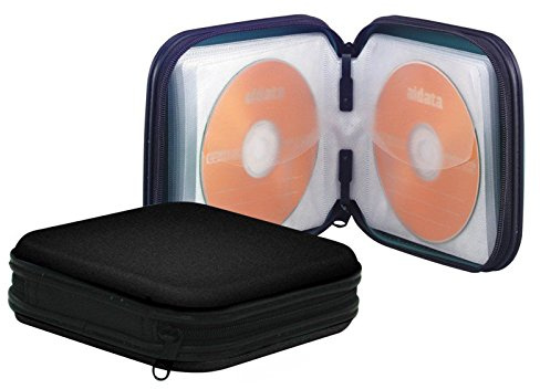 Q-Connect KF02204 EDV-Zubehöre CD Wallet für 24 CDs schwarz