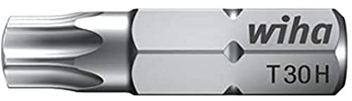 Wiha Bit Standard 25 mm TORX® Tamper Resistant (mit Bohrung) 1/4 (01733) T40H