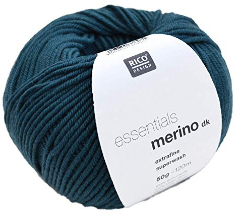 Rico Essentials Merino Double Knitting - Petrol 39