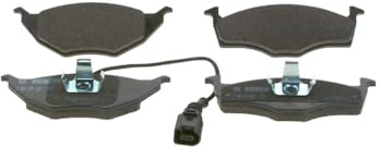 Bosch BP351 - Brake Pads Car Front Axle - Bosch Quality - Reduced Noise and Dust - ECE-R90 Certified - Copper-Free - 1 Set of 4 Pads