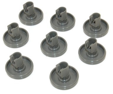 KIT RUOTE CESTO REX TECNA INFERIORE LARGHE CF. 8 PZ.