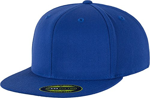 Flexfit Erwachsene Mütze Premium 210 Fitted, blau (royal), S/M
