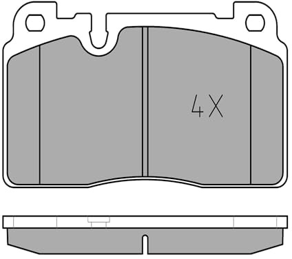 MEYLE 0252564316 Bremsbelagsatz, Scheibenbremse | Kompatibel mit: AUDI Q5