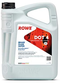 ROWE Bremsflüssigkeit HIGH TEC BRAKE FLUID SUPER DOT 4 - 5L 5 Liter