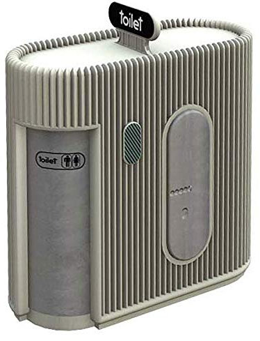 Bachmann 44-513 Scenecraft Modern Toilet 2pcs (Pre-Built)