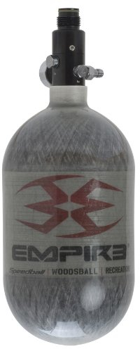 Empire Paintball Basic Carbon Fiber Air System, 68 Cubic Inch, Grau