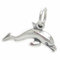 Delphin-Anhänger aus Sterlingsilber .925 x 1 Delphin-Anhänger