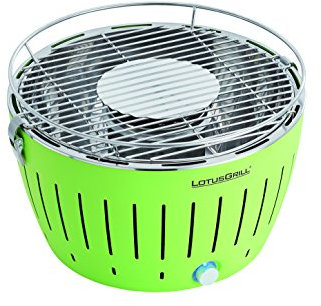 Artland Lotus grill Portable grill con borsa per il trasporto XL verde lime