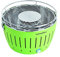 Artland Lotus grill Portable grill con borsa per il trasporto XL verde lime