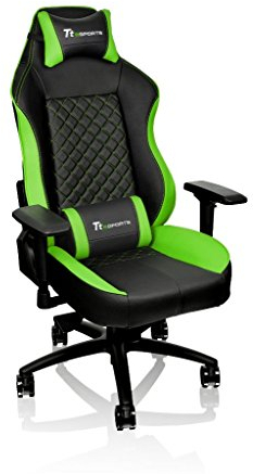 Tt eSPORTS GT-Comfort 500 Gaming Chair - GC-GTC-BGLFDL-01, green