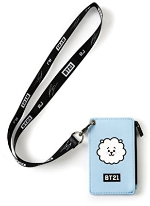 Monopoly BT21 Offizielle MD / BT21 Strap Card Holder / Card Case / BTS Bangan Boys K-Pop (RJ)