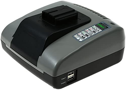 Chargeur de Batterie avec USB pour Batterie AEG Type M1230, 18V [ Chargeurs pour Outil électroportatif ]