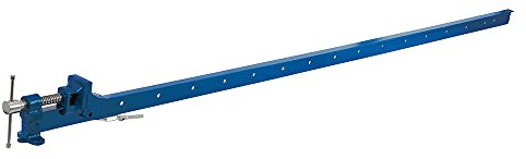 1800mm (1.8m) T-Bar Sash Clamp -Cast Iron Head & Feet- High Pressure Woodwork Clamping Tool - Glued Wood Holder Slide Press & Pin