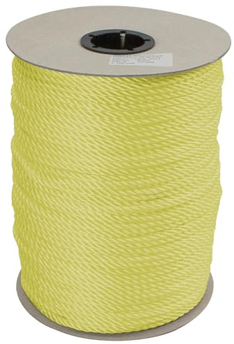 Dönges Corde en polypropylène Jaune 20 mm